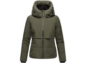 4059072824249 - NAVAHOO Damen Winterjacke Recyceltes gefütterte Outdoor Jacke Kapuze & Stehkragen Liebesküken