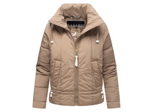 4059072825147 - NAVAHOO Damen Winter Jacke Recyceltes Kurz Winterjacke gefütterter Steh Kragen Luftzauber