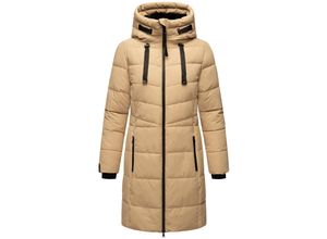 4059072826113 - MARIKOO Damen Winter Steppmantel Stepp Jacke Teddyfell Mantel Parker warm mit Kapuze Natsukoo