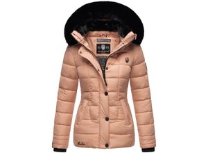 4059072826656 - MARIKOO Damen Outdoor Winter Steppjacke mit abnehmbarer Kapuze Qesraa