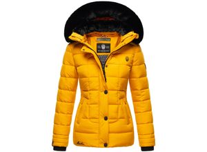 4059072826786 - MARIKOO Damen Outdoor Winter Steppjacke mit abnehmbarer Kapuze Qesraa