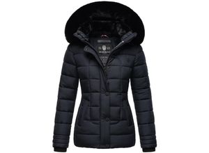 4059072826878 - MARIKOO Damen Outdoor Winter Steppjacke mit abnehmbarer Kapuze Qesraa