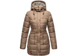 4059072828957 - NAVAHOO Damen Steppmantel Stylischer Winterparka mit abnehmbarer Kapuze Daliee