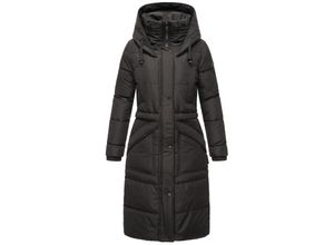 4059072882461 - MARIKOO Damen Winter Steppmantel Stepp Jacke Mantel Parka warm mit Stehkragen & Kapuze Ayumii