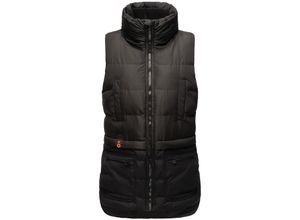 4059072884007 - MARIKOO Damen Weste Outdoor Bodywarmer Winter Windbreaker Steppweste Kiraraa