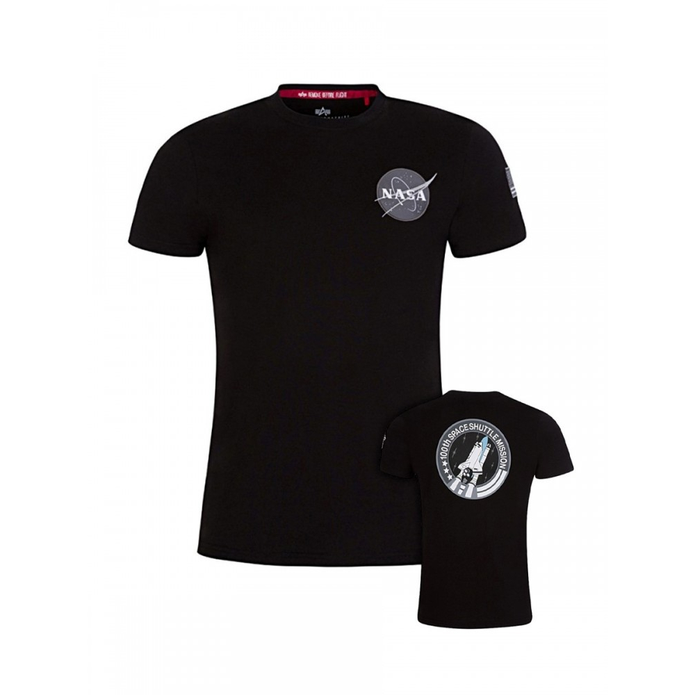 4059146007455 - Industries Space Shuttle T-Shirt - Schwarz - XL - unisex