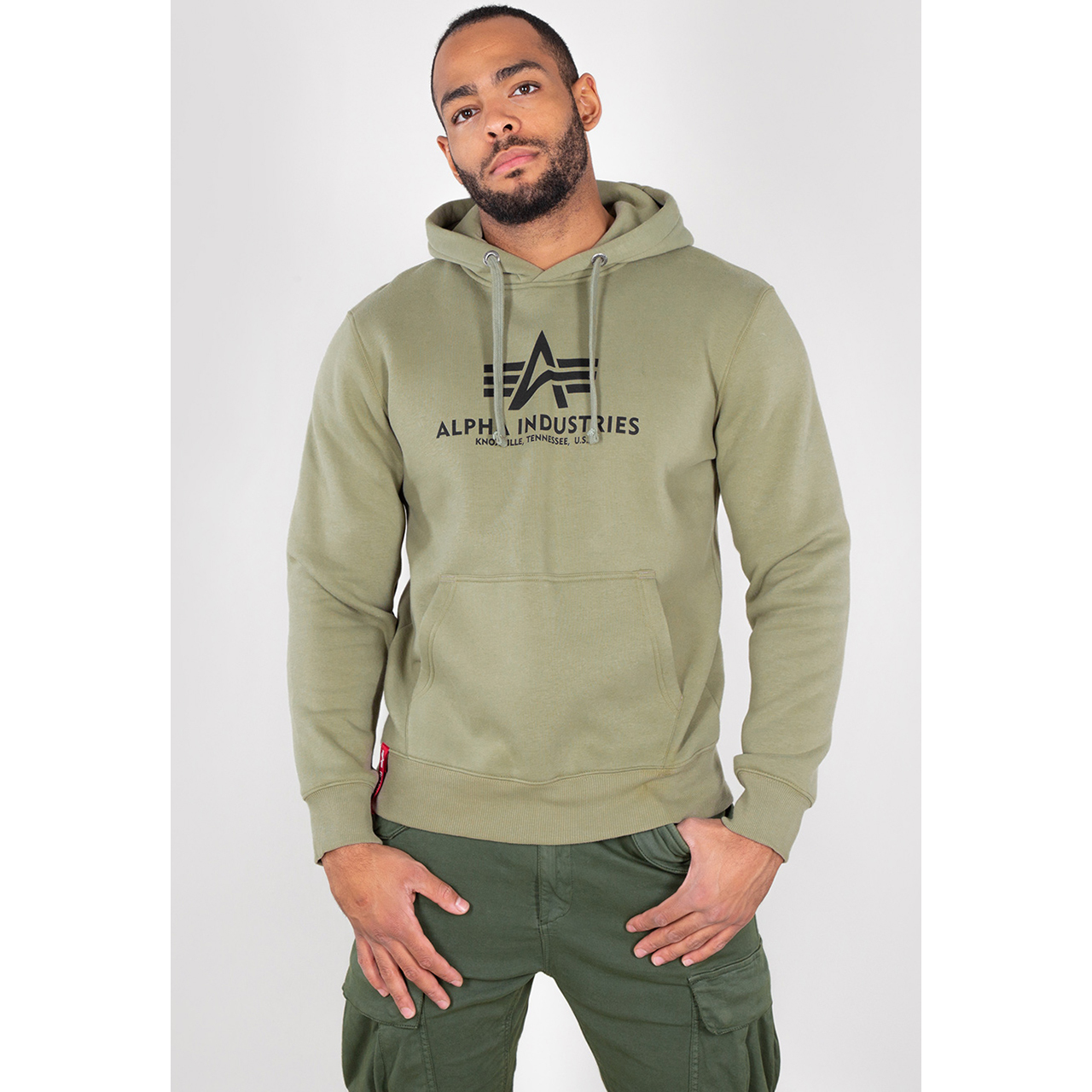 4059146072002 - Industries Basic Hoodie - Grün - M - unisex