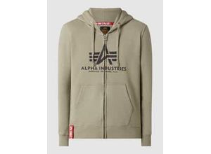 4059146074785 - Industries Basic Zip Hoodie - Grün - XL - unisex