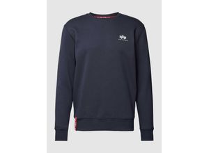 4059146142194 - Sweatshirt mit Label-Print Modell BASIC