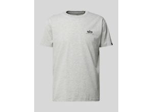 4059146143191 - Industries Basic T Small Logo T-Shirt - Grau - M - unisex