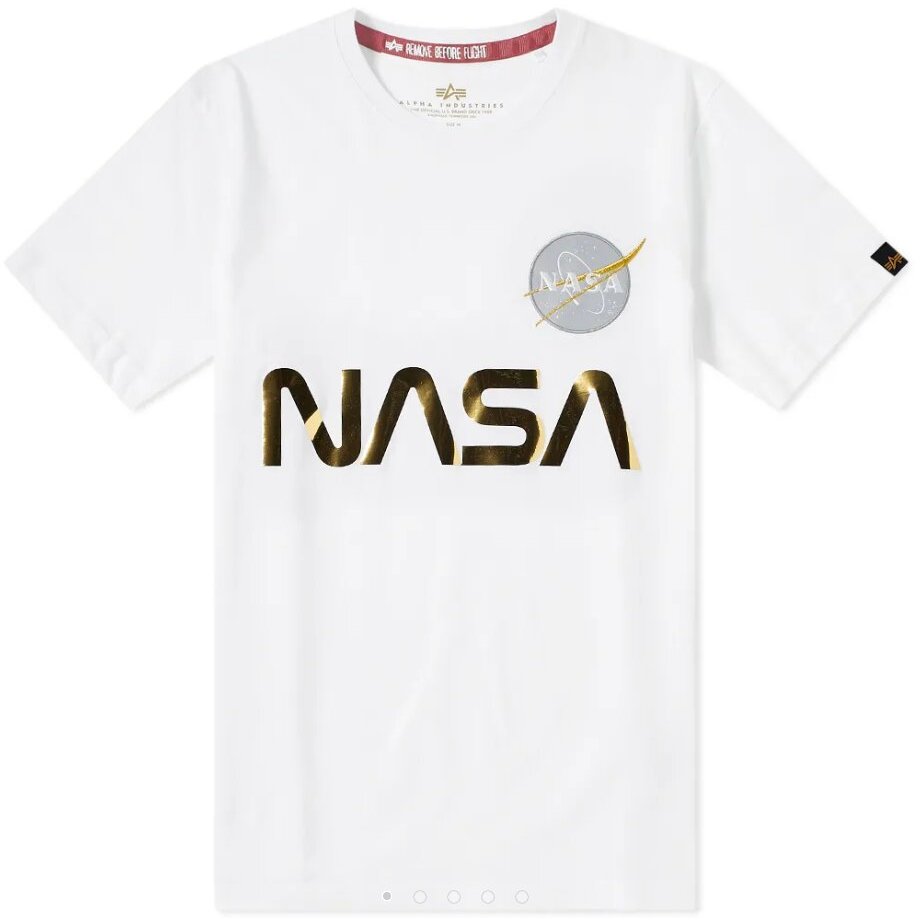 4059146147861 - T-Shirt Alpha Industries Nasa Reflective