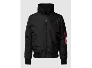 4059146168132 - ALPHA INDUSTRIES Jacken Herren Mikrofaser schwarz Uni & Uninah