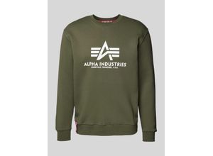 4059146173068 - BASIC SWEATER mit Logo-Print