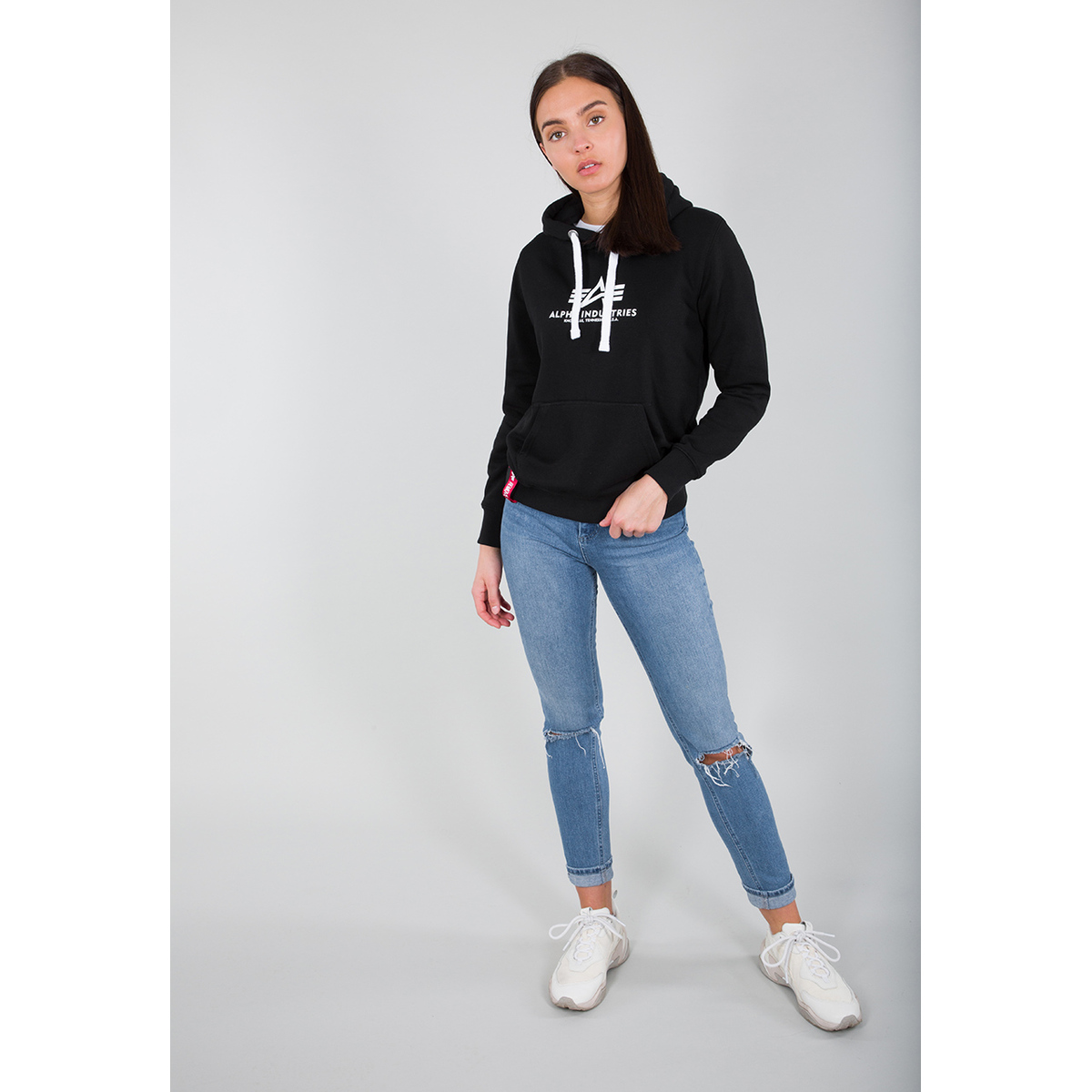 4059146180110 - Hoodie Damen Alpha Industries New Basic