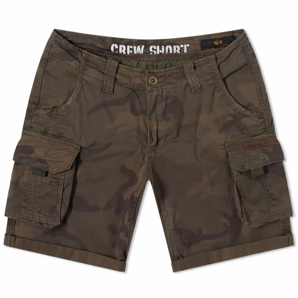 4059146181926 - Shorts Alpha Industries Crew Camo