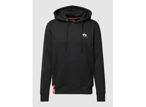 4059146184835 - Hoodie mit Label-Print Modell BASIC