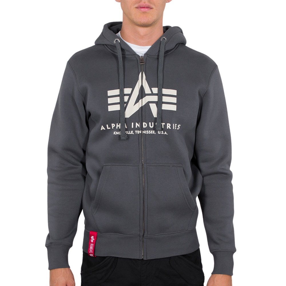 4059146307739 - Sweat mit Kapuze Alpha Industries Basic Zip