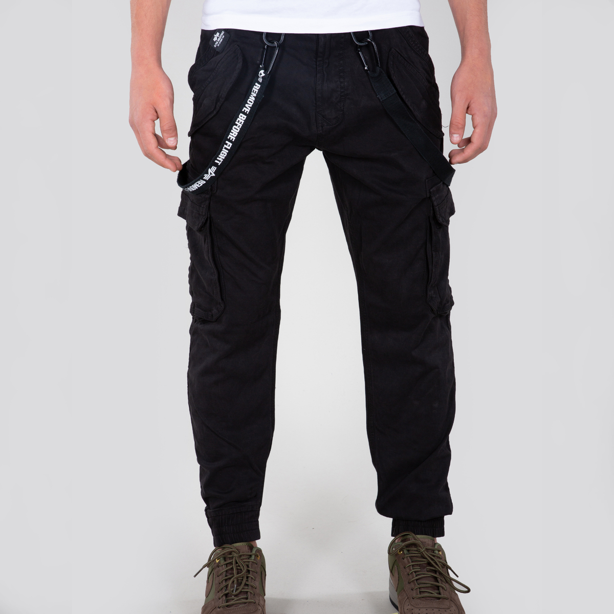 4059146369966 - Alpha Industries UTILITY PANT Cargohose schwarz in 32