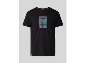 4059146401987 - T-shirt Alpha Industries Rainbow Reflective Label 4059146401987 - T-shirt Alpha Industries Rainbow Reflective Label