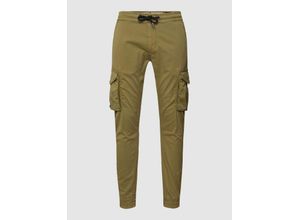 4059146408603 - Cargohose mit Label-Details Modell Twill