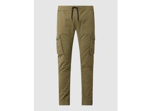 4059146408658 - Tapered Fit Cargohose mit elastischen Abschlüssen