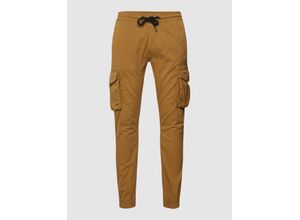 4059146408696 - Cargohose mit Label-Details Modell Twill