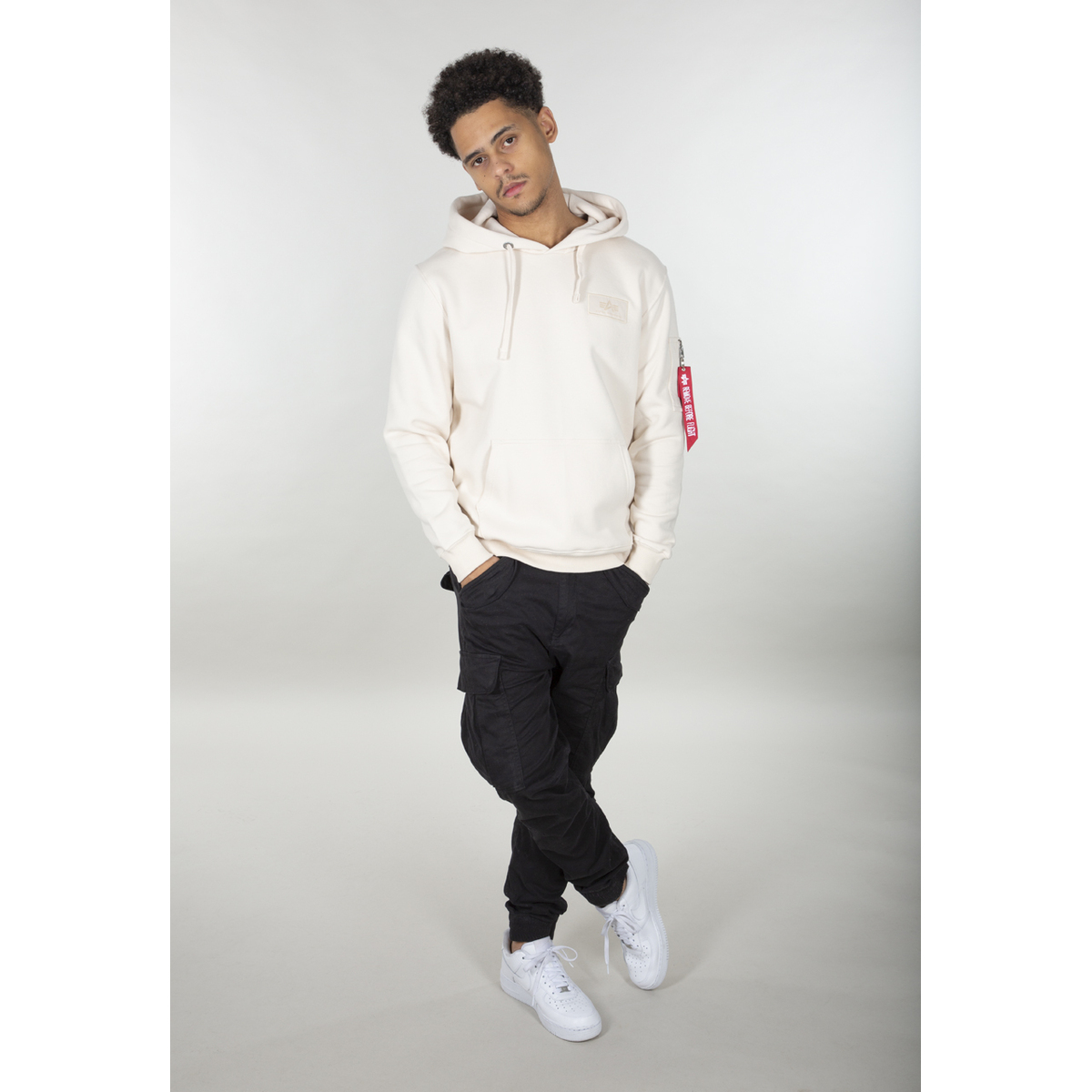 4059146436057 - Sweat mit Kapuze Alpha Industries Back Print 4059146436057 - Sweat mit Kapuze Alpha Industries Back Print