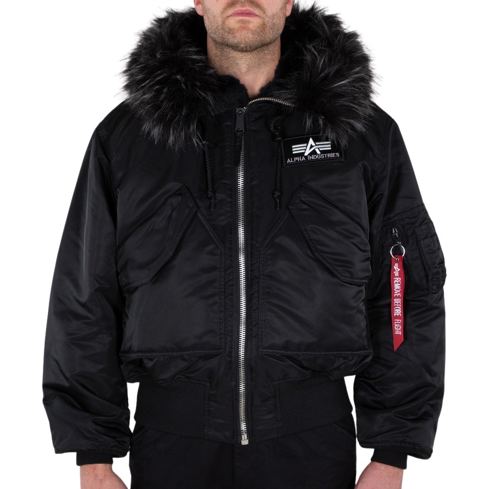 4059146448463 - Bomber mit Kapuze Alpha Industries 45P