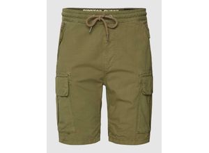 4059146523894 - Bermudas aus Baumwolle mit Label-Details Modell RIBSTOP