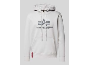 4059146555239 - Hoodie mit Label-Print Modell BASIC