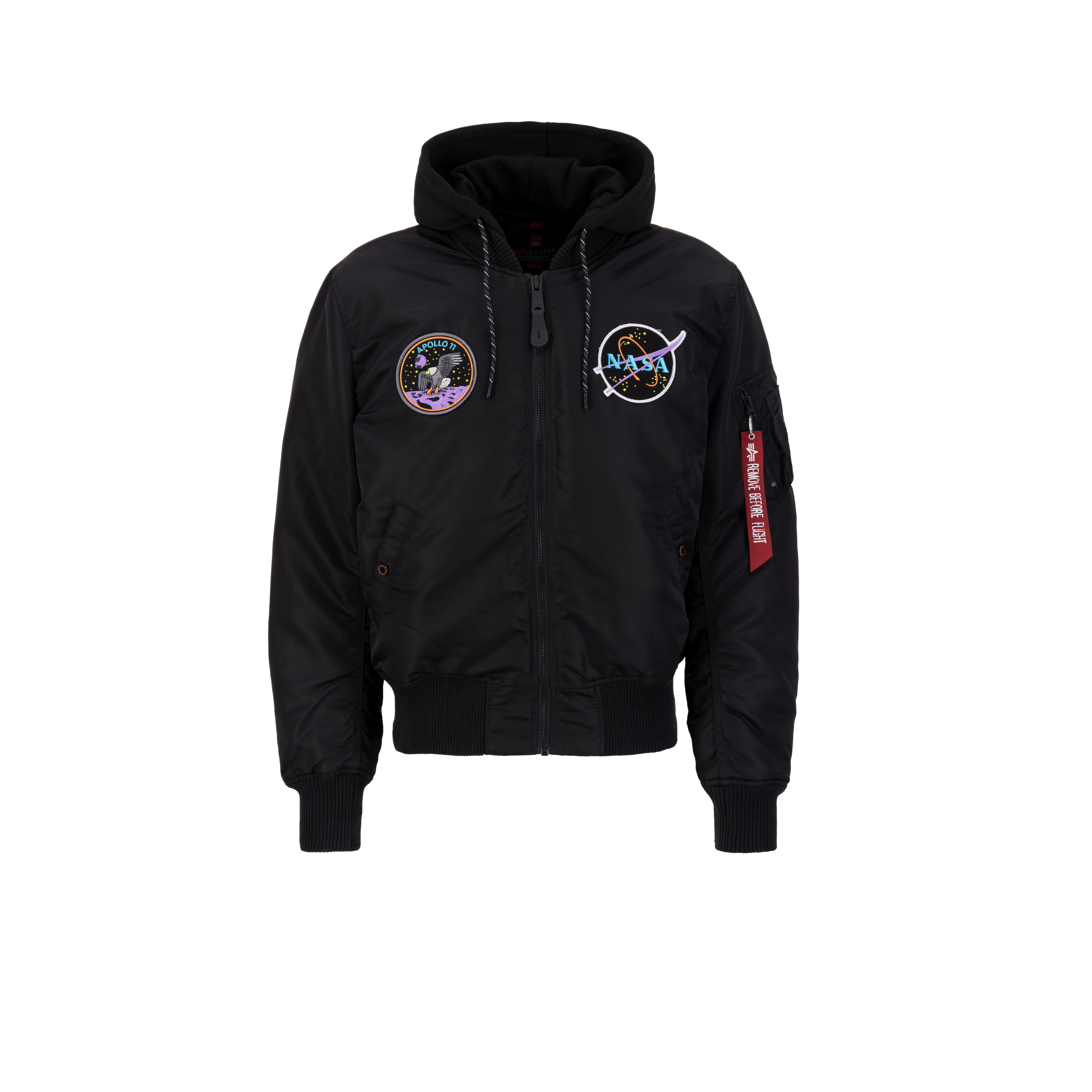 4059146569458 - Dunkle Kapuzenjacke Alpha Industries MA-1 VF