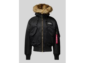 4059146604906 - Bomberjacke mit Label-Detail