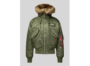 4059146604999 - Bomberjacke mit Label-Detail