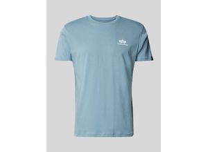 4059146613045 - T-Shirt mit Label-Print Modell BASIC