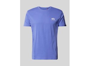 4059146613137 - T-Shirt mit Label-Print Modell BASIC