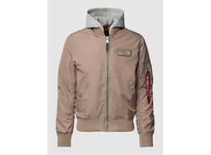 4059146613755 - Industries MA-1 TT Hood Jacke - Beige - M - unisex