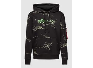 4059146621187 - Hoodie mit Label-Print