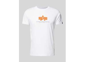 4059146645268 - Industries Basic Rubber T-Shirt - Weiss - M - unisex