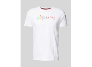 4059146727926 - T-Shirt mit Label-Print