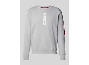 4059146734320 - Sweatshirt mit Label-Print