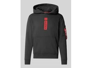 4059146734672 - Hoodie mit Label-Print