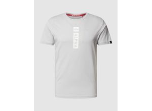 4059146735174 - T-Shirt mit Label-Print