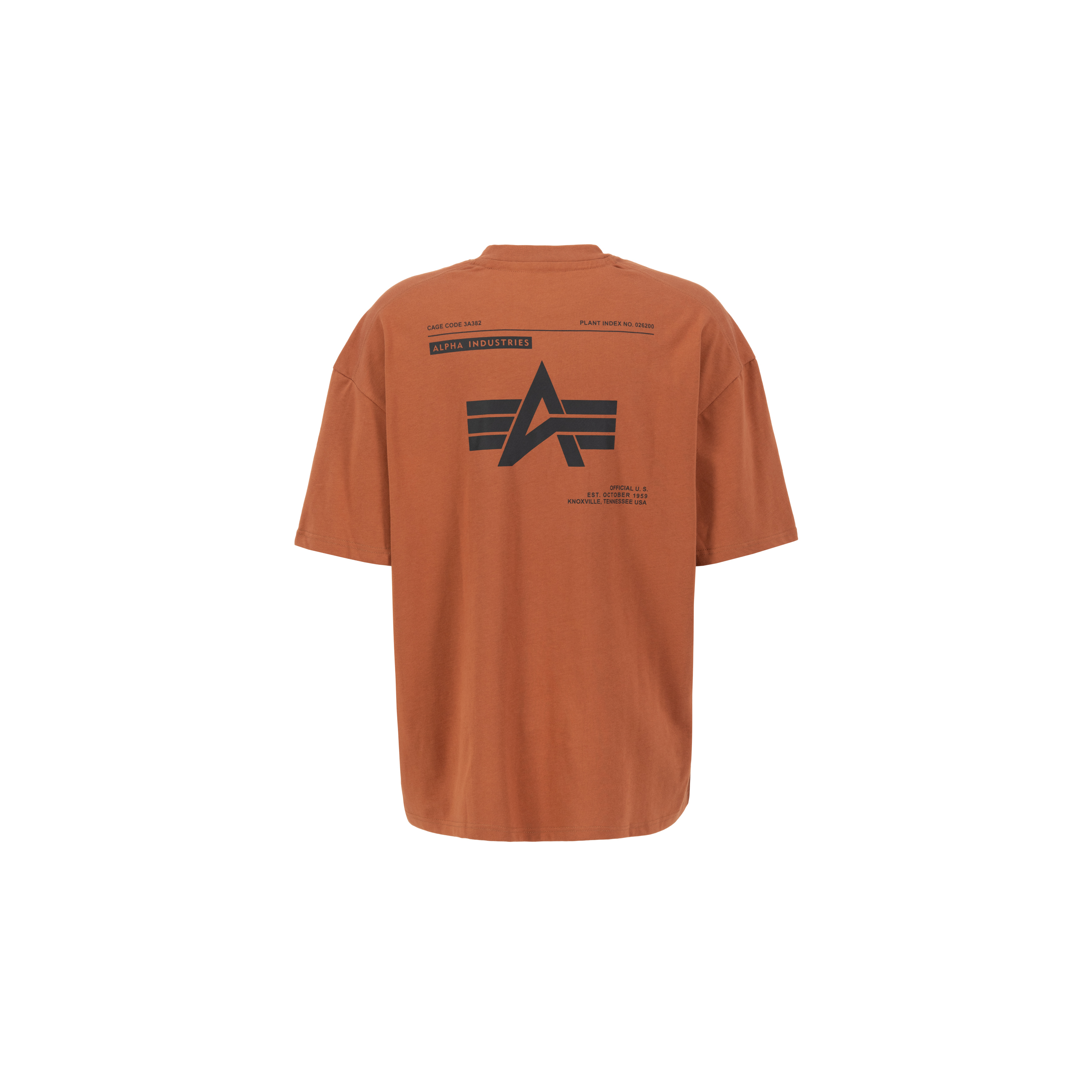 4059146748280 - T-Shirt mit Druck auf dem Rücken Alpha Industries Logo