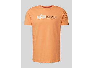 4059146750887 - T-Shirt mit Label-Print