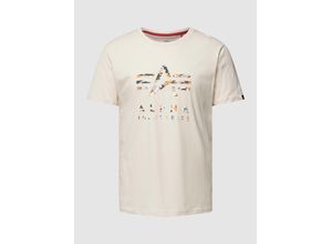 4059146751419 - T-Shirt mit Label-Print Modell Camo