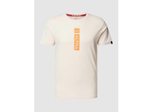 4059146751457 - T-Shirt mit Label-Print