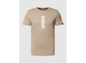 4059146751518 - T-Shirt mit Label-Print