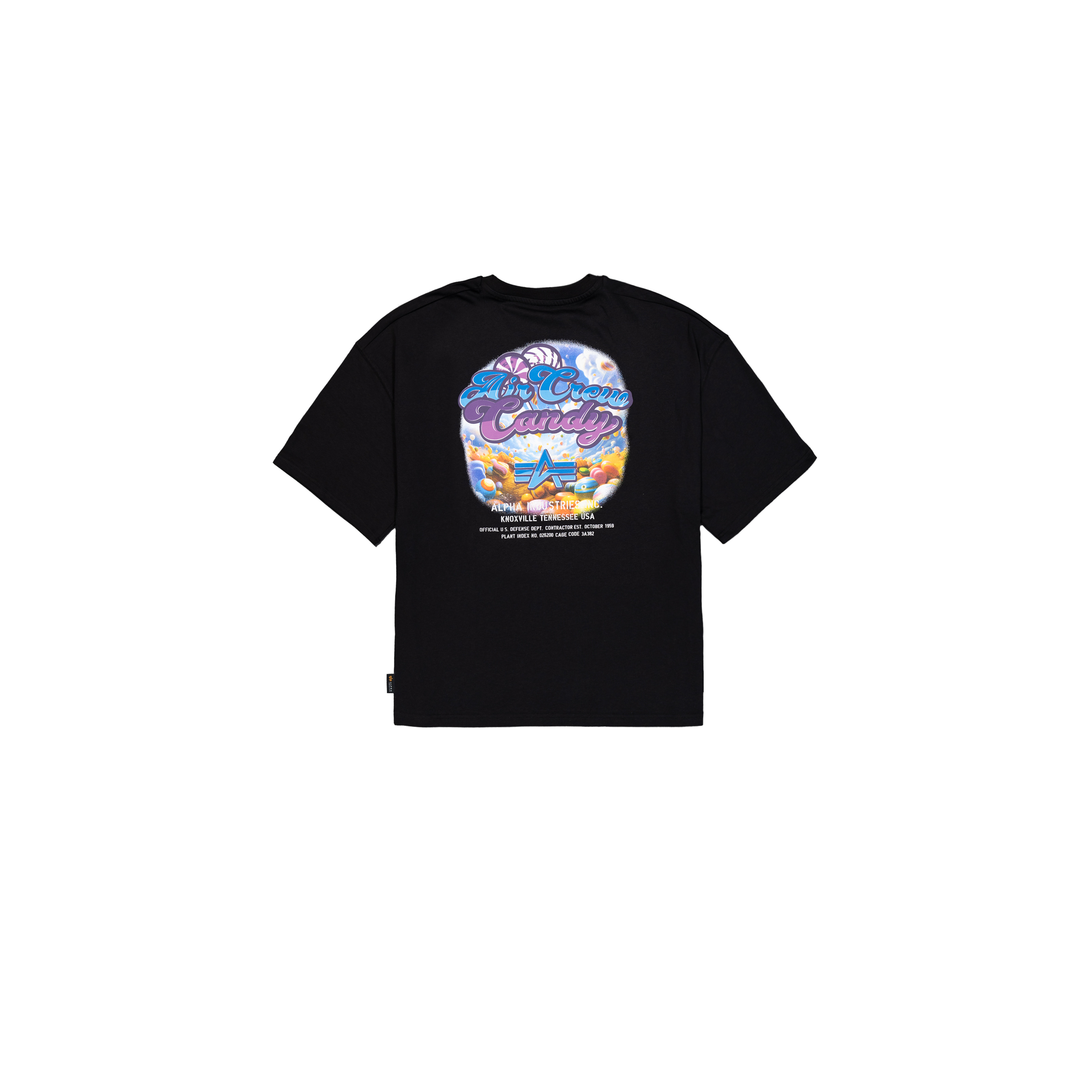 4059146781270 - Rundhalsausschnitt T-Shirt Alpha Industries Candy