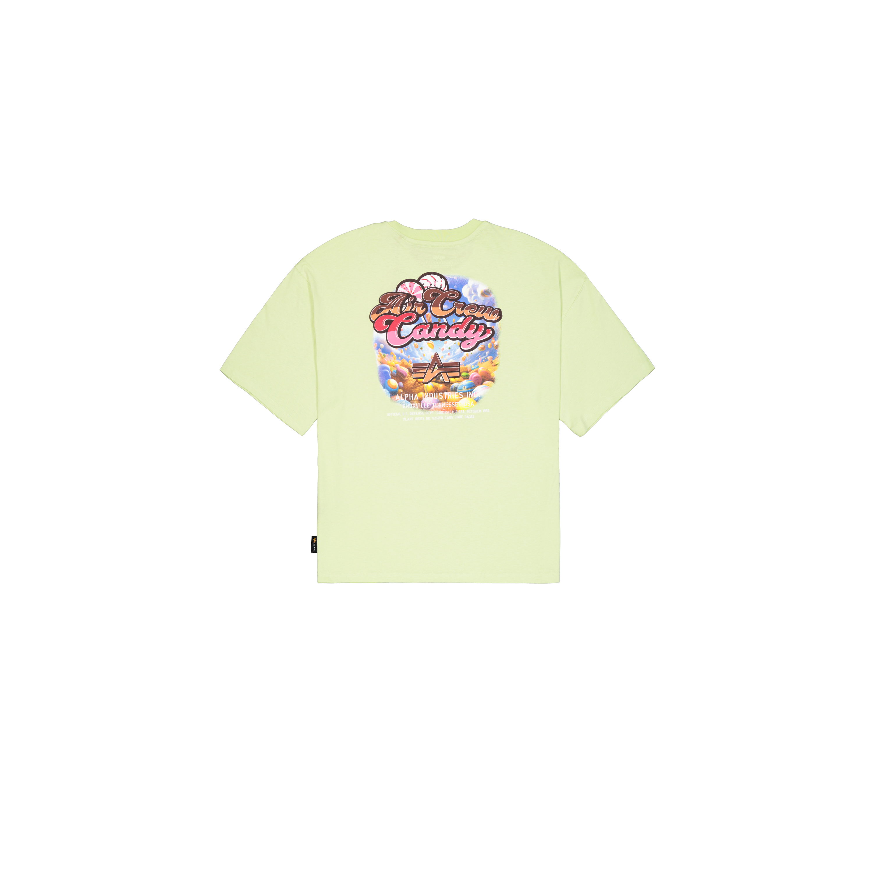 4059146781461 - Rundhalsausschnitt T-Shirt Alpha Industries Candy 4059146781461 - Rundhalsausschnitt T-Shirt Alpha Industries Candy