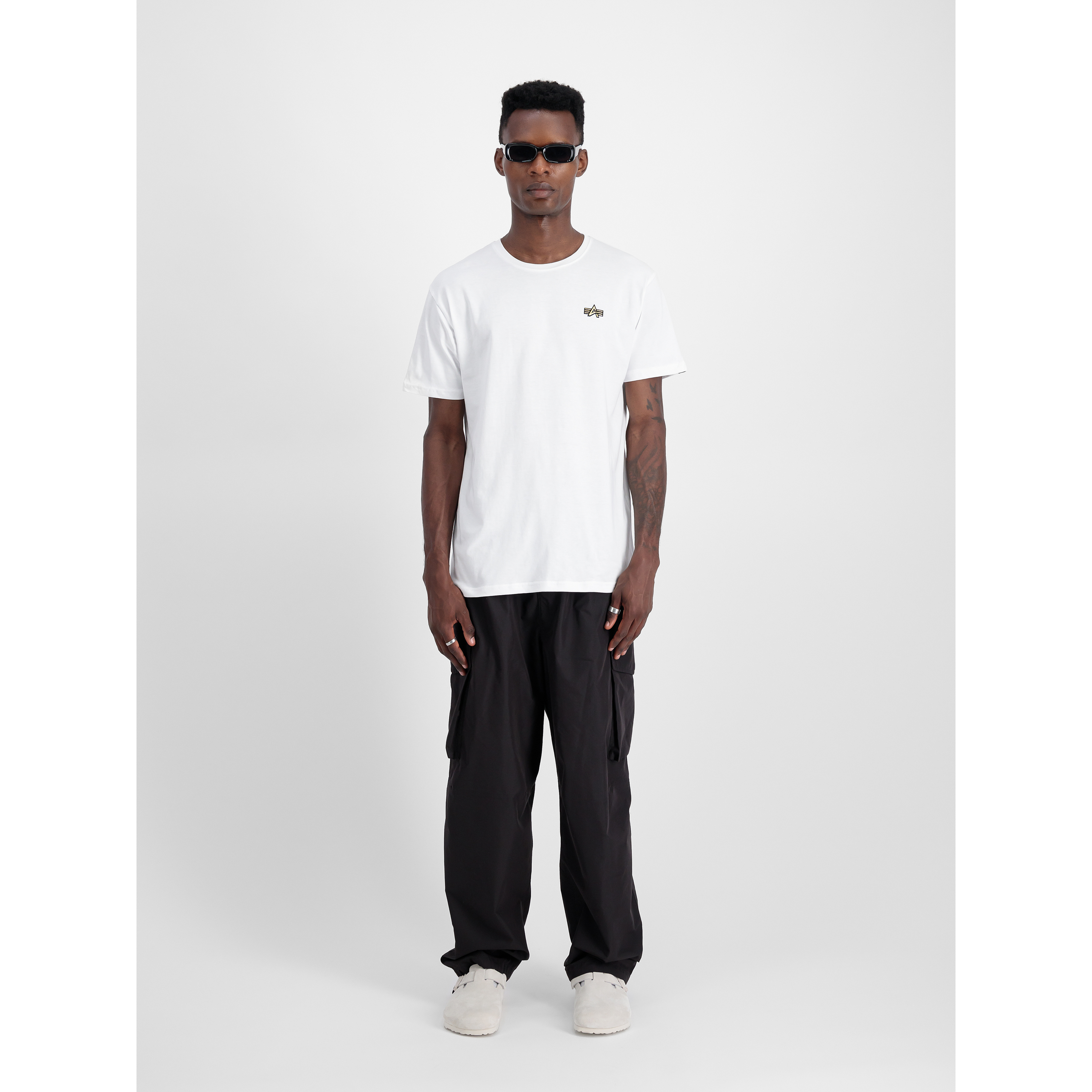 4059146781614 - T-Shirt mit kleinem Logo Alpha Industries 3D 4059146781614 - T-Shirt mit kleinem Logo Alpha Industries 3D